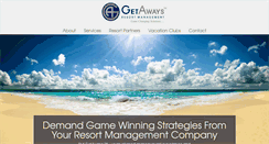 Desktop Screenshot of getawaysresorts.com